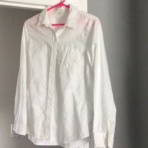White Oxford shirt